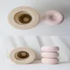 Moules de cuisson Ins Corée Creative Mini Donut Moule Décoration Dessert Petit Cercle Bougie Silicone