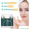 Other Health Beauty Items Mabox Retinol 3% Moisturizer Face Cream Lotion Vitamin E Collagen Anti-Aging Remove Acne Serum 50Ml Drop Dhqbe