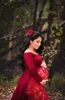 Klänningar sexiga moderskapskvällsklänningar graviditetsklänning för fotoshoot chiffong långa gravida kvinnor maxi klänning fotografi prop baby shower