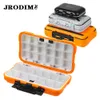 Accessories Waterproof Fishing Tackle Storage Box Doublesided Bait Lure Box Fish Hook Home Tool Storage Boxes Travel Portable Medicine Case