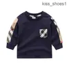 Spring Autumn Baby Boys Girls T-shirts Cute Kids Plaid Long Sleeve T-shirt Childern Cotton Casual Shirt Child Pullover