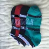 Unisex throwback sock mode svartrosa strumpor vuxna bomull kort ankel strumpor sport cheerleader flickor kvinnor sock med taggar multicolor