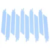 Pièces 10 pièces nouvelles lames de scie durables S922BF 150mm 6 "lames de scie Sabre alternative bleue pour la coupe du métal