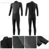 Wetsuits Drysuits Summer Men Wetsuit Full Bodysuit 3mm Round Neck Diving Suit Stretchy Swimming Surfing Snorkeling Kayaking Sports Clothing HKD230704