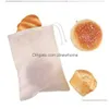 Storage Bags Wholesale Muslin Burlap Bag Dstring Sachet Mtipurpose For Tea Jewelry Party Favors Drop Delivery Home Garden Ho Dhao6