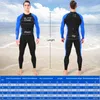 Wetsuits Drysuits Men Full Body Wet Sleeves Long Swim Suit Summer Swimming Scuba Snorkeling Surfing Swimsuit Equipment HKD230704
