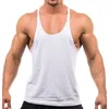 Mannen Tank Tops 2023 Stijl Jogger Gym Singlet Training Bodybuilding Top Vest Shirt Mouwloos Fitness Katoen Voor Mannen Groothandel 230704