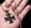 Retro Unique Fashion Men's and Women's Iron Cross Necklace Pendant 2021 Latest Cross Pendant Necklace L230704