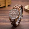 Horloges UWOOD Hout Mannen Quartz es Man Retro Ruwe Sandaal Houten es Voor Echtgenoot Gift Bamboe Vingate Pols es 0703