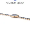 Women S Watches Rocos Ceramic Quartz Watch Fashion Elegant Luxury Ladies مقاومة للماء للنساء Slim Clock 230703