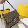 2023- bags Handbag Purse Fashion Canvas Hobo Shoulder Bag Wallets All-match Handbags Lady Tote Bag Metal