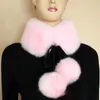 Szaliki damskie Szal Faux Fur Fałszywy kołnierzyk Zimowe damskie Push Thermal Neck Warmer Apaszka Szalik Okłady