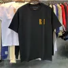 Seis colores 2023 Diseñador de verano Camisetas para hombre Letras impresas Camisetas de moda Algodón transpirable Camisetas casuales Manga corta Streetwear Camisetas de lujo Tamaño asiático XL