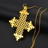 Anniyo Ethiopische Traditionele Etnische Cross Sieraden Hanger Kettingen Eritrea Afrikaanse Afar Israël Saudi Arabië Ornamenten #331206 L230704