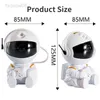 Veilleuses NOUVEAU 360 ° Réglable Astronaute Étoile Ciel Étoilé Projecteur Galaxy Lampe Pour La Maison Chambre Décoration Enfant Enfants Cadeaux HKD230704