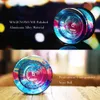 Yoyo Magic Y01Node Tour CNC en alliage d'aluminium à grande vitesse Yoyos sans réponse avec ficelle tournante pour garçons filles enfants enfant 230703