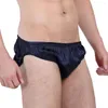 Cueca Cueca Cueca Biquíni Masculina Seda Pura Oferta Especial 5 Pares Pacote Tamanho S M L XL XXL