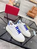 2023SS Top Luxury Runner Sports Sneakers Sneakers Shoes Mens Trainers White Black Calfsiel кожа резиновый шаг подошвы для вечеринки.