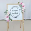 Декоративные цветы искусственная роза свадебная украшение вечеринка арка Satge Arrange Floral Prop стол.