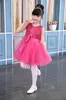 Stage Wear Children's Ballet Costumes Sequined Yarn Skirt Garden Chorus Girls Princess Dress Dance Show Fluffy