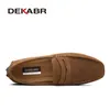 DEKABR mocassins taille 49 robe grands mocassins souples de haute qualité printemps automne en cuir véritable hommes chaussures plates chaudes de conduite 230729 GAI 701