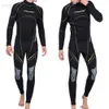 Wetsuits Drysuits Premium 3mm Neoprene Wetsuit män dykning våtdräkt full kostym långa ärmar våtdräkter m-xxxl för simning snorkling frigiven hkd230704