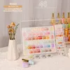 Faux Ongles Eleanos pcs Transparent Jelly Gel Vernis À Ongles Kit Rose Semi Permanent Top Coat Soak Off UV Art Vernis 230704