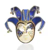 Minimáscara veneziana de rosto inteiro fashion Masquerade Mardi Gras Coleção de arte decorativa de parede de Halloween/casamento L230704