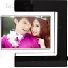 E Shape Magnetic Levitating Picture Photo Frame Creative Night Light With Led Lights Display Birthday Christmas Gift HKD230704