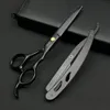 Mats 6 Inch Right Handed Professional Hairdressing Scissors Haircut Scissors Set Hair Cutting Scissors Barber Thinning Styling Tool