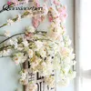 Dekorative Blumen Qianxiaozhen 1 Stück Kirschblüten künstlich für Hochzeit Fake Bouquet Home Dekoration