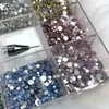 Nail Glitter SS3 SS20 Mix 720PcsX20 Non fix Flatback s pour Art Round s 3D Décoration Gemstones 230703