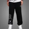 new mens clothing thickness hiphop loose movement sweat pants leisure trousers rhino who pants size m3xl207O