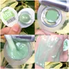 Outros itens de saúde e beleza Máscara de lama de ovo Abacate Limão Aloe Vera Aplicar Máscaras faciais Hidratante Refirmante e iluminador Cuidado facial C Dhzby