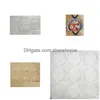 Craft Tools 1 Inch Circle Clear Epoxy Sticker For Diy Jewelry 3D Dome Stickers Drop Delivery Home Garden Arts Crafts Dhuwc