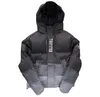 Trapstar London Trap Down Jacket Parka Uomo Donna Luxury Brand Piumino invernale con ricamo nero lucido