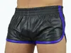 Men's Shorts Leather Lammnapa Boxer Sports Short Pants Show Original Title 230703