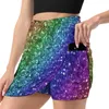 Rokken Glitter Regenboog Eenhoorn Patroon Licht Proof Broek Rok koreaanse stijl kleding kleding voor vrouwen Rok shorts 230703