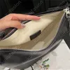 Amaca Hobo Borsa a tracolla da donna di design Borsa a tracolla in vera pelle di vacchetta Borsa a tracolla di lusso con cerniera Borsa a tracolla morbida