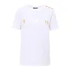 23ss Camiseta masculina verão designer de luxo padrão feminino clássico preto e branco moda casual top 100 algodão combinando tamanho S a XXXXL