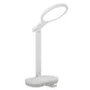 Lâmpada de mesa LED, 3 CCT Light Light Light With Outlet for Stury Bedroom Room