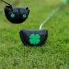 Inne produkty golfowe Lucky Clover Golf Club Driver Fairway Wood Putters Mallet Putter i Iron Headcover Wodoodporny pokrowiec ochronny na kij golfowy 230703