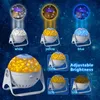 Lichter Planetarium Galaxy Lichtprojektor 360° verstellbare Sternenhimmel Nachtlampe für Schlafzimmer Zuhause Kinder Geburtstagsgeschenk HKD230704