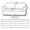 Stolsöverdrag 1234-sits högklassigt vattentätt stretchigt sofföverdrag för vardagsrumsdel soffa underöverdrag Elastiskt möbelskydd x0703