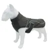 Hondenkleding Huisdier Jack Winter Vest Rits Jas Herfst Winter Polar Fleece Kleding voor Grote Honden Oxford Reflecterende Strip Waterdichte Doek Warm 230704