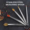 Measuring Tools Measuring Spoons Set Stainless Tablespoon Spoon Small Teaspoon Spoon for Home Kitchen Baking Cooking R230704