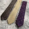Neck Ties Design Mens Men Necktie Fashion Tie Printed Luxurys Designers Business Cravate Neckwear with Box