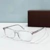 5584 Schildpad vierkante bril Brilmontuur Heldere brillen voor heren Mode zonnebrilmonturen met doos