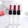 Wine Shape Lip Gloss Bottle Makeup Liquid Lipstick Container Clear Lip gloss Cosmetic Tube Fast Shipping F3646 Fmevm