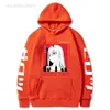 Luvtröjor herr New Anime Darling In The Franxx Men Dam Unisex Luvtröjor Zero Two Hoodie Höst Vinter Pullover HKD230704